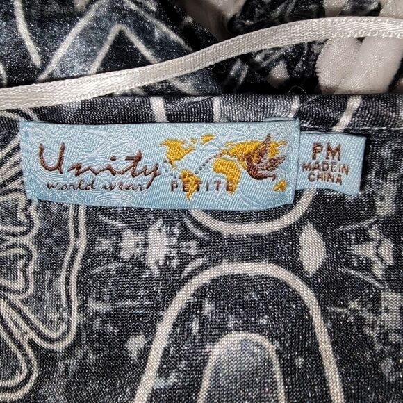 Unity World Wear velvet boho sublimation top PM - Picture 4 of 5